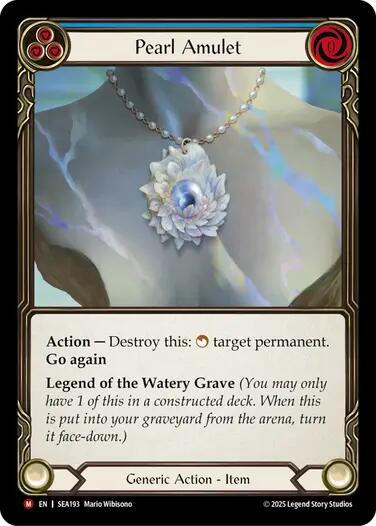 Pearl Amulet [SEA193] (High Seas) | The CG Realm