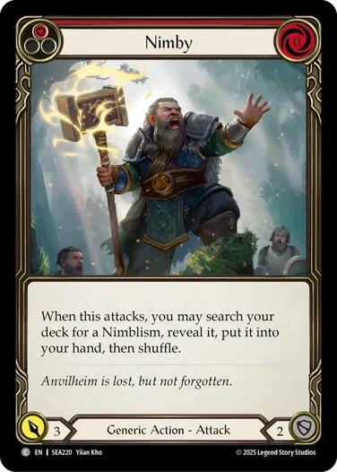 Nimby (Red) [SEA220] (High Seas)  Rainbow Foil | The CG Realm