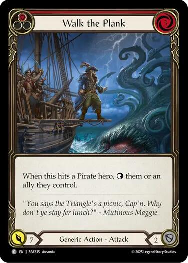Walk the Plank (Red) [SEA235] (High Seas) | The CG Realm