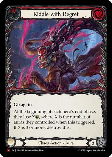 Riddle with Regret [SEA256] (High Seas)  Rainbow Foil | The CG Realm