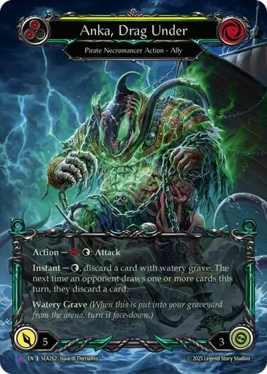 Anka, Drag Under [SEA262] (High Seas)  Cold Foil | The CG Realm