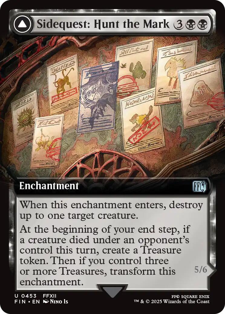 Sidequest: Hunt the Mark (Extended Art) (FIN-453) - FINAL FANTASY: (enchantment, Extended Art)