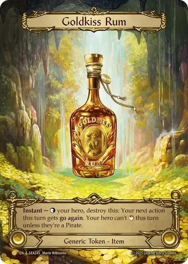 Goldkiss Rum (Treasure) [SEA245] (High Seas)  Cold Foil | The CG Realm