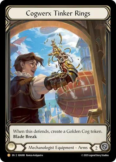 Cogwerx Tinker Rings (Treasure) [SEA008] (High Seas)  Cold Foil | The CG Realm