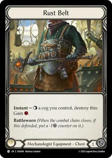 Rust Belt (Treasure) [SEA009] (High Seas)  Cold Foil | The CG Realm