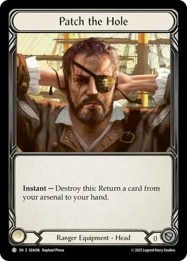 Patch the Hole (Treasure) [SEA096] (High Seas)  Cold Foil | The CG Realm