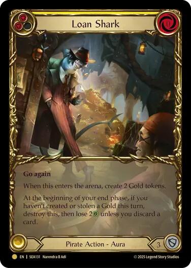 Loan Shark (Treasure) [SEA131] (High Seas)  Cold Foil | The CG Realm