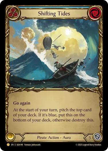 Shifting Tides (Treasure) [SEA148] (High Seas)  Cold Foil | The CG Realm