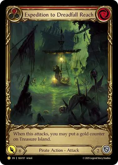 Expedition to Dreadfall Reach (Treasure) [SEA157] (High Seas)  Cold Foil | The CG Realm