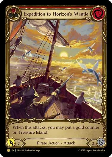 Expedition to Horizon's Mantle (Treasure) [SEA158] (High Seas)  Cold Foil | The CG Realm
