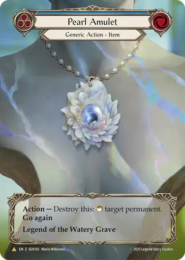 Pearl Amulet (Treasure) [SEA193] (High Seas)  Cold Foil | The CG Realm