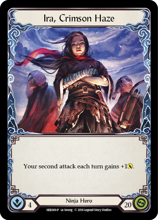Ira, Crimson Haze [HER000-P] (Promo)  1st Edition Cold Foil | The CG Realm