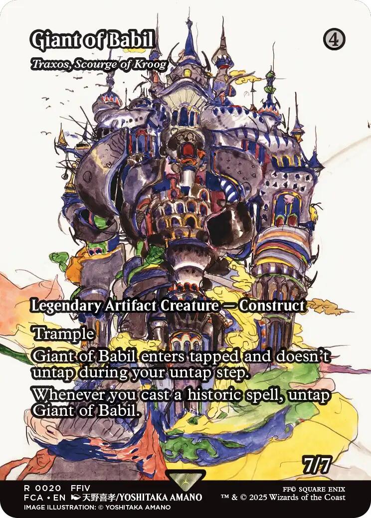Giant of Babil - Traxos, Scourge of Kroog (Showcase) [FINAL FANTASY : Through the Ages] | The CG Realm