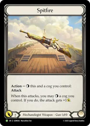 Spitfire [GEM036] (GEM Pack 2)  Cold Foil | The CG Realm