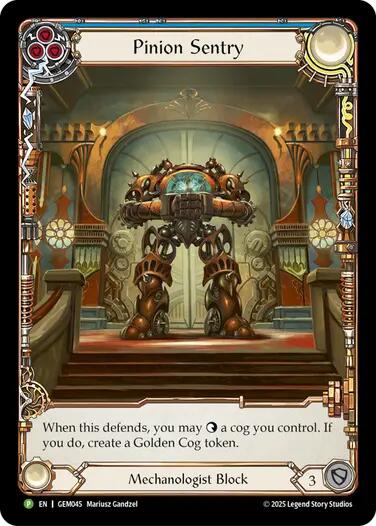 Pinion Sentry [GEM045] (GEM Pack 2) | The CG Realm