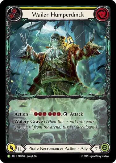 Wailer Humperdinck [GEM048] (GEM Pack 2)  Rainbow Foil | The CG Realm