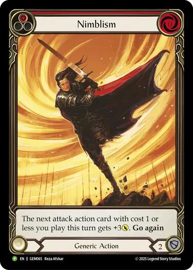 Nimblism (Red) [GEM065] (GEM Pack 2) | The CG Realm