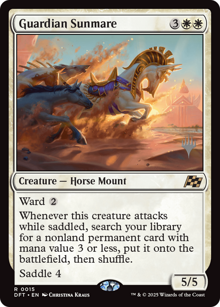 Guardian Sunmare (PPDFT-015) - Promo Pack: Aetherdrift Foil