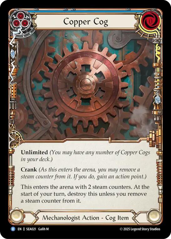 Copper Cog [SEA021] (High Seas) | The CG Realm