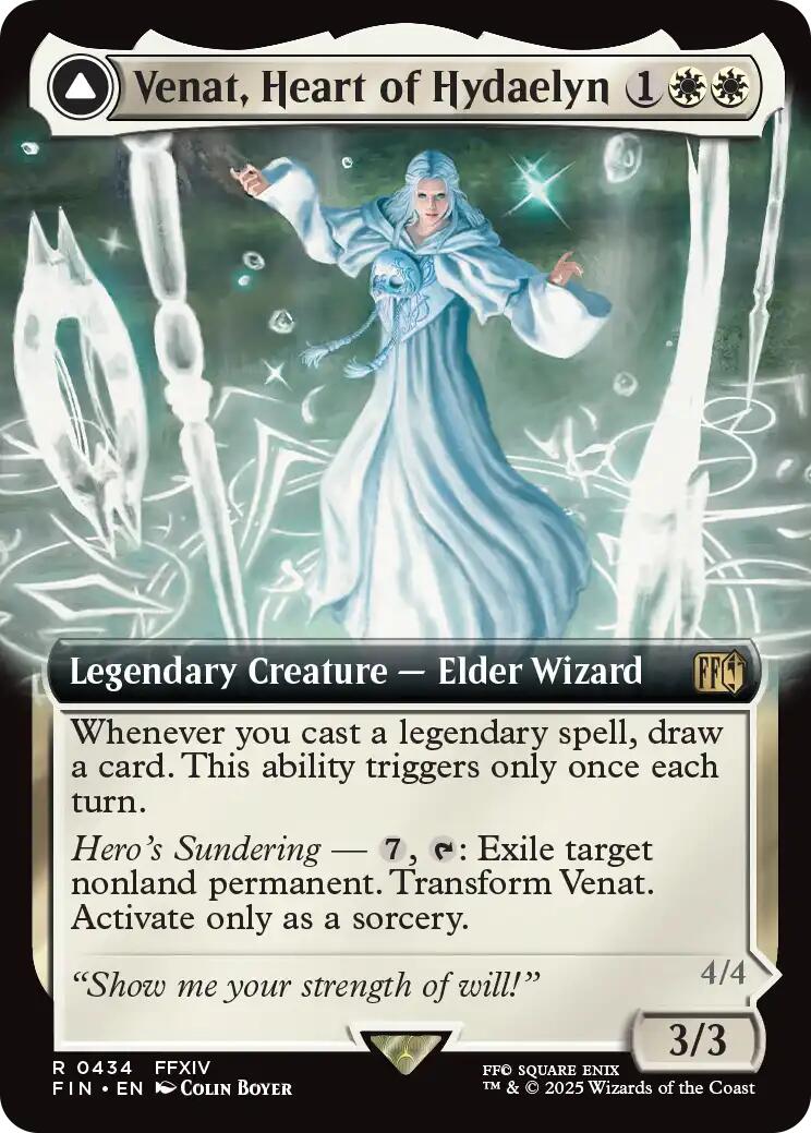 Venat, Heart of Hydaelyn // Hydaelyn, the Mothercrystal (Extended Art) [FINAL FANTASY] | The CG Realm