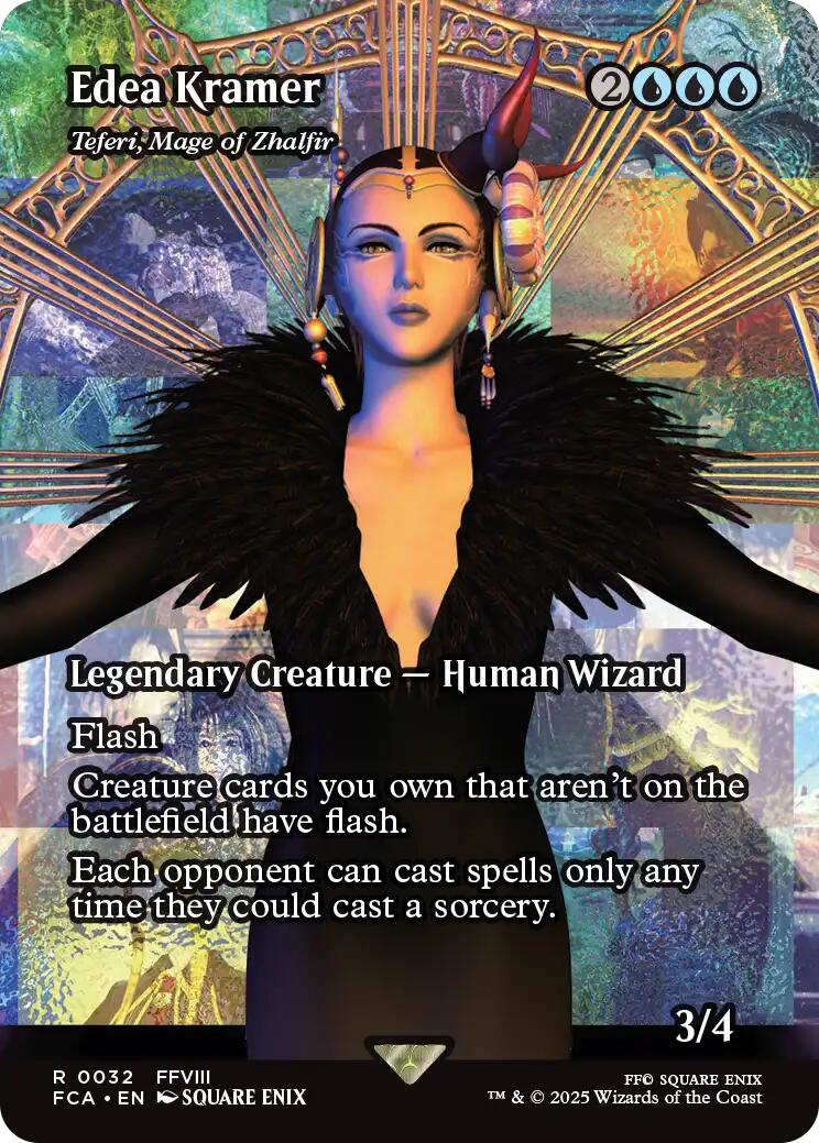 Edea Kramer - Teferi, Mage of Zhalfir (Showcase) [FINAL FANTASY : Through the Ages] | The CG Realm