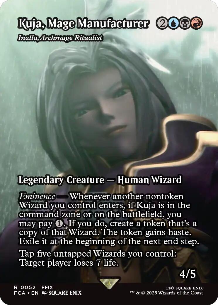 Kuja, Mage Manufacturer - Inalla, Archmage Ritualist (Showcase) [FINAL FANTASY : Through the Ages] | The CG Realm