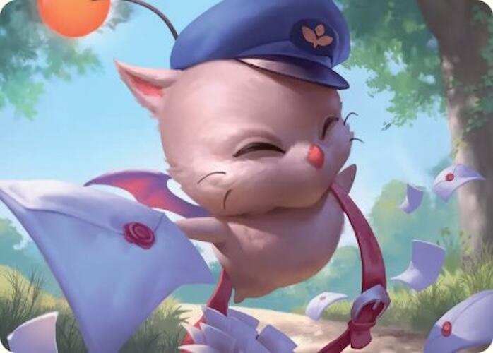 Delivery Moogle Art Card [FINAL FANTASY Art Series] | The CG Realm