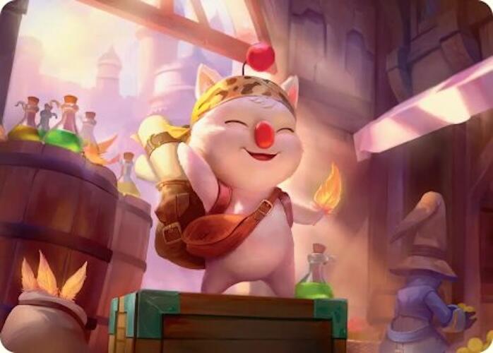 Stiltzkin, Moogle Merchant Art Card [FINAL FANTASY Art Series] | The CG Realm