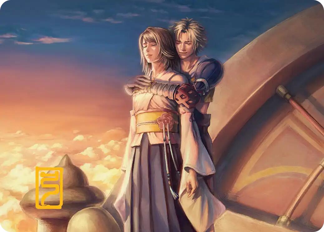 Farewell Art Card (Gold-Stamped Signature) [FINAL FANTASY Art Series] | The CG Realm