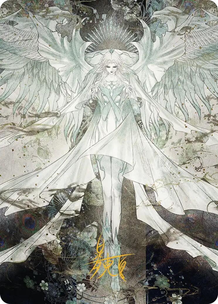 Hydaelyn, the Mothercrystal Art Card (Gold-Stamped Signature) [FINAL FANTASY Art Series] | The CG Realm