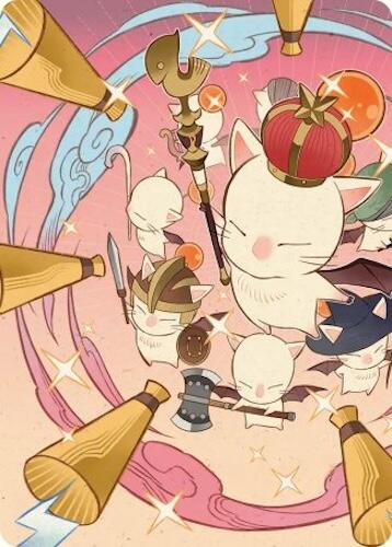 Summon: Good King Mog XII Art Card [FINAL FANTASY Art Series] | The CG Realm