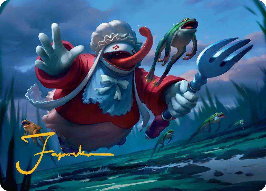 Quina, Qu Gourmet Art Card (Gold-Stamped Signature) [FINAL FANTASY Art Series] | The CG Realm