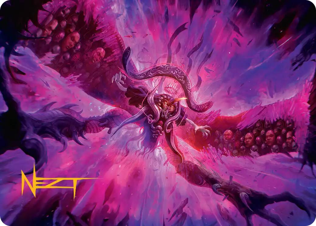 Hades, Sorcerer of Eld Art Card (Gold-Stamped Signature) [FINAL FANTASY Art Series] | The CG Realm