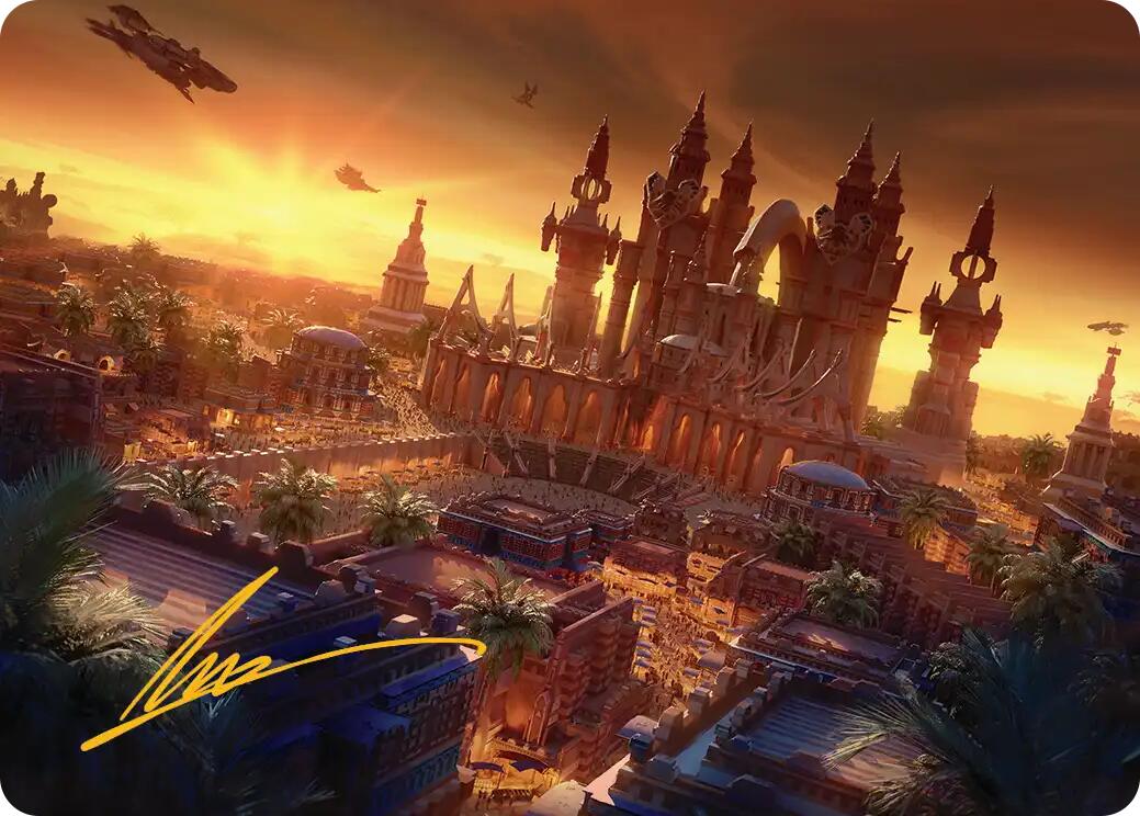 Rabanastre, Royal City Art Card (Gold-Stamped Signature) [FINAL FANTASY Art Series] | The CG Realm