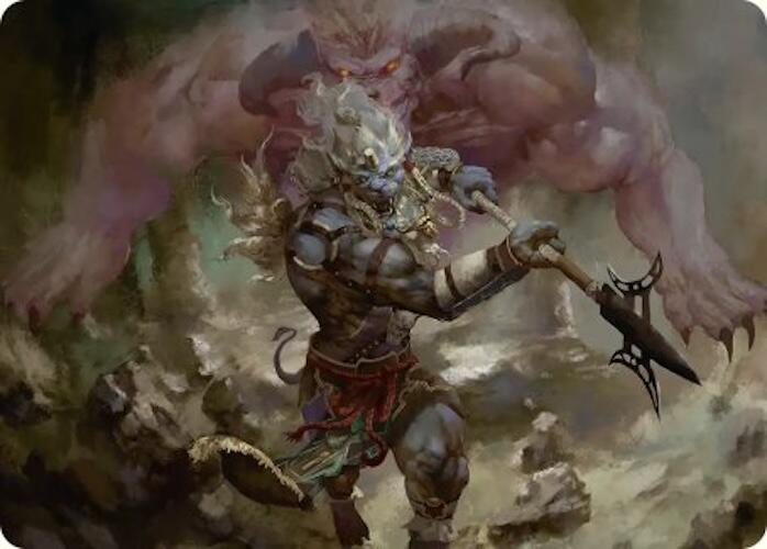 Kimahri, Valiant Guardian Art Card [FINAL FANTASY Art Series] | The CG Realm