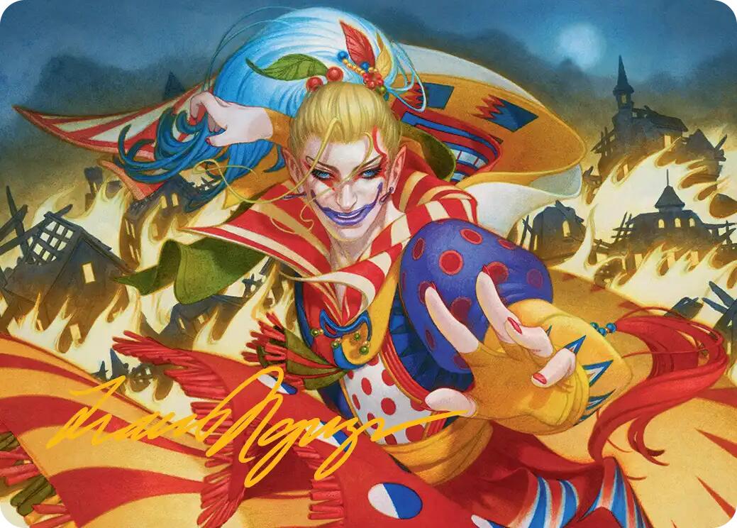 Ruinous Ultimatum Art Card (Gold-Stamped Signature) [FINAL FANTASY Art Series] | The CG Realm