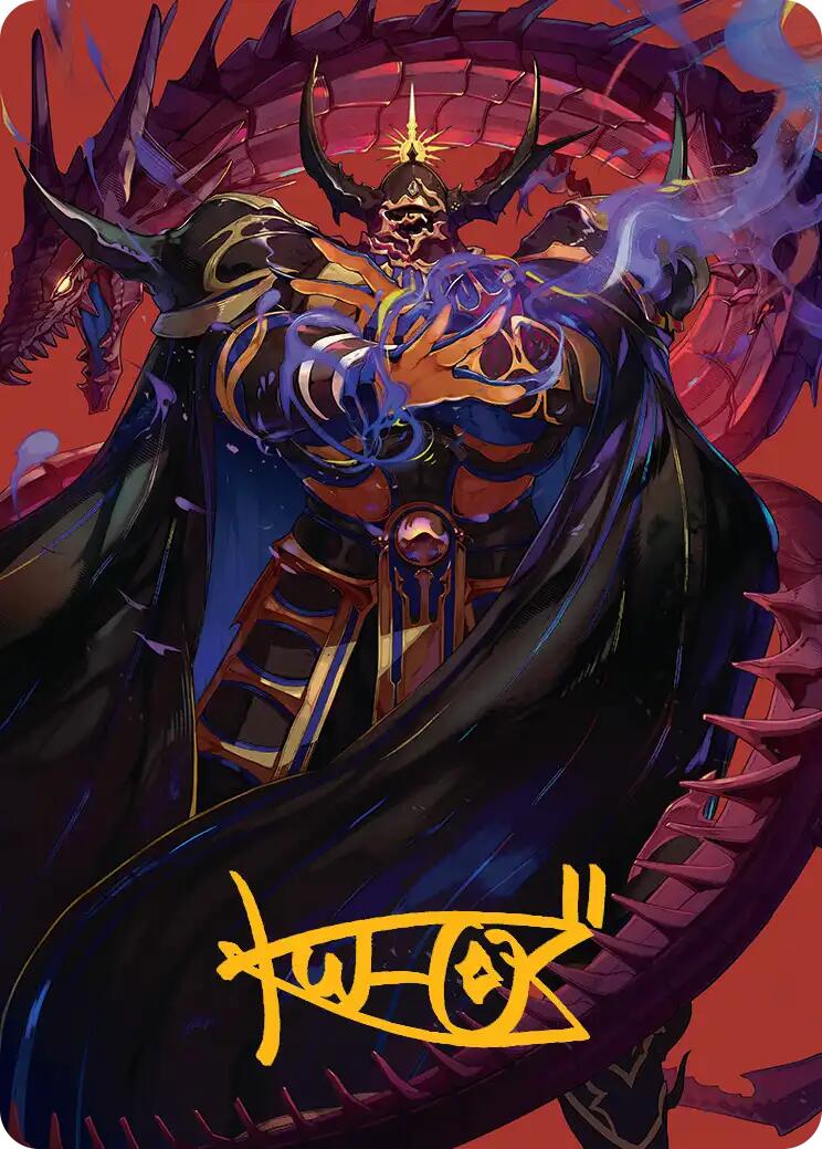 Golbez, Crystal Collector Art Card (Gold-Stamped Signature) [FINAL FANTASY Art Series] | The CG Realm