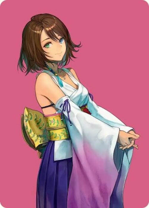 Yuna, Hope of Spira Art Card [FINAL FANTASY Art Series] | The CG Realm