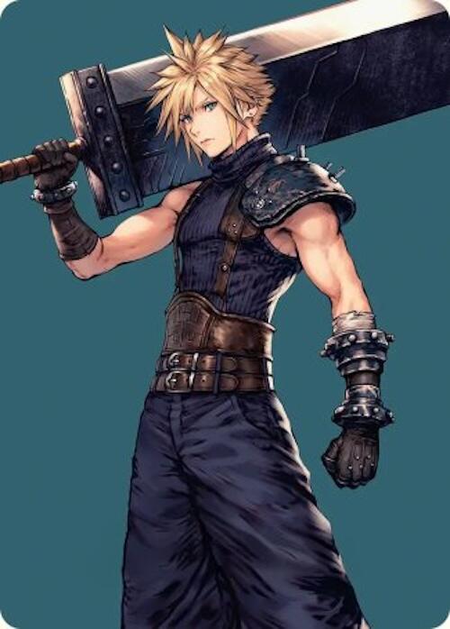Cloud, Ex-SOLDIER Art Card [FINAL FANTASY Art Series] | The CG Realm