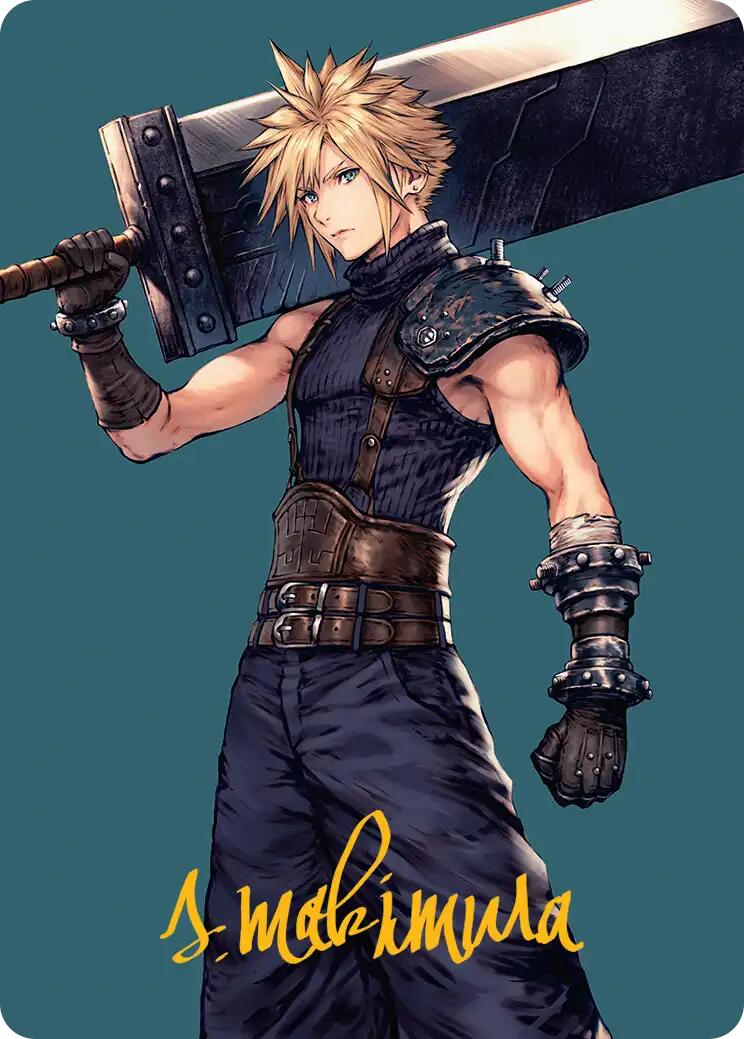 Cloud, Ex-SOLDIER Art Card (Gold-Stamped Signature) [FINAL FANTASY Art Series] | The CG Realm
