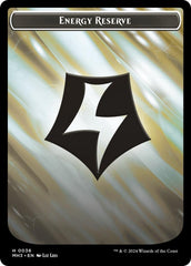 Angel // Energy Reverse Double-Sided Token [Modern Horizons 3 Tokens] | The CG Realm