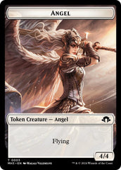 Angel // Energy Reverse Double-Sided Token [Modern Horizons 3 Tokens] | The CG Realm