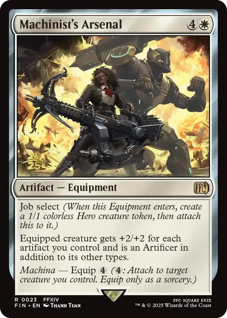 Machinist's Arsenal [FINAL FANTASY Prerelease Promo] | The CG Realm