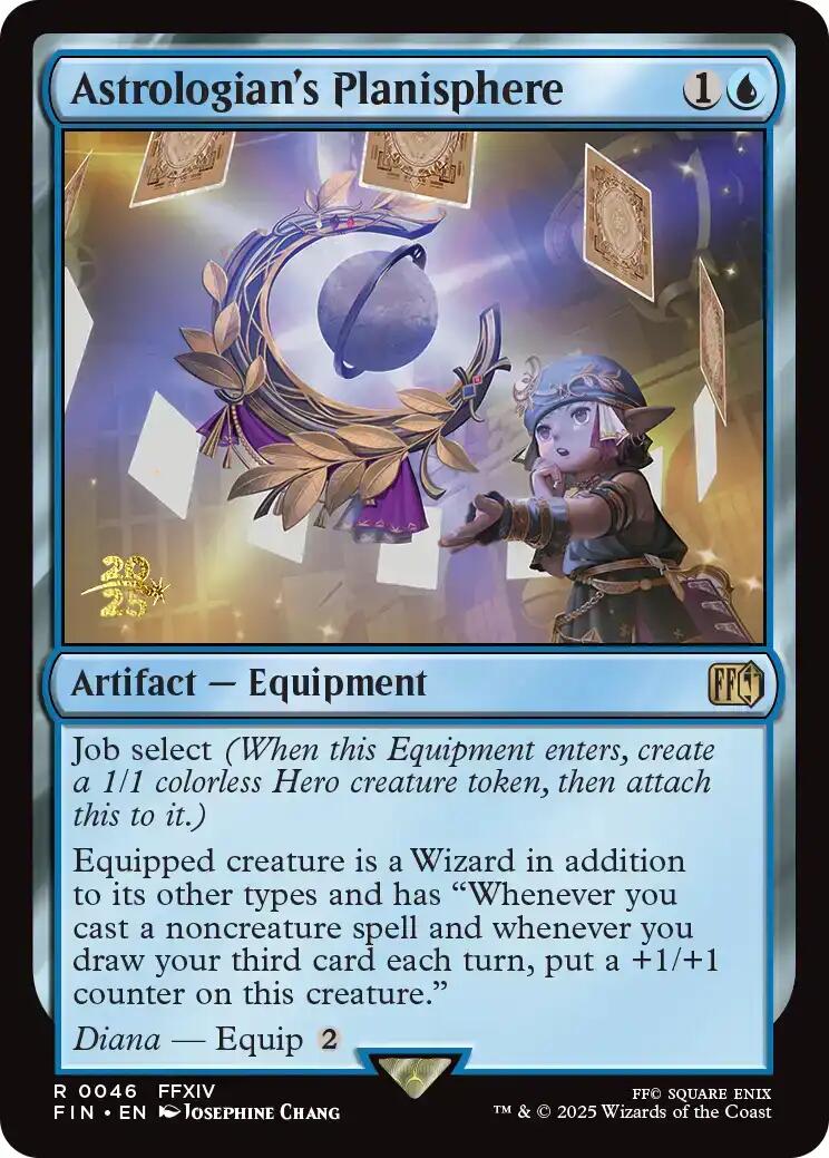 Astrologian's Planisphere [FINAL FANTASY Prerelease Promo] | The CG Realm