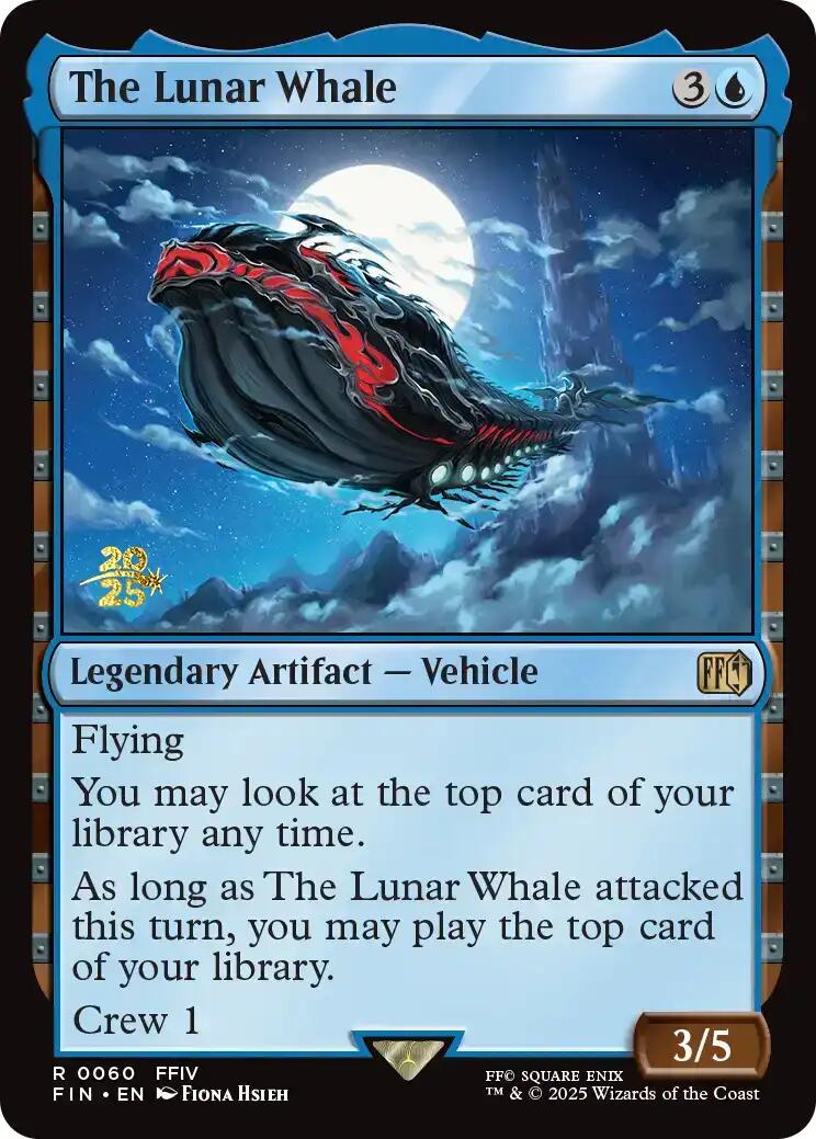 The Lunar Whale [FINAL FANTASY Prerelease Promo] | The CG Realm