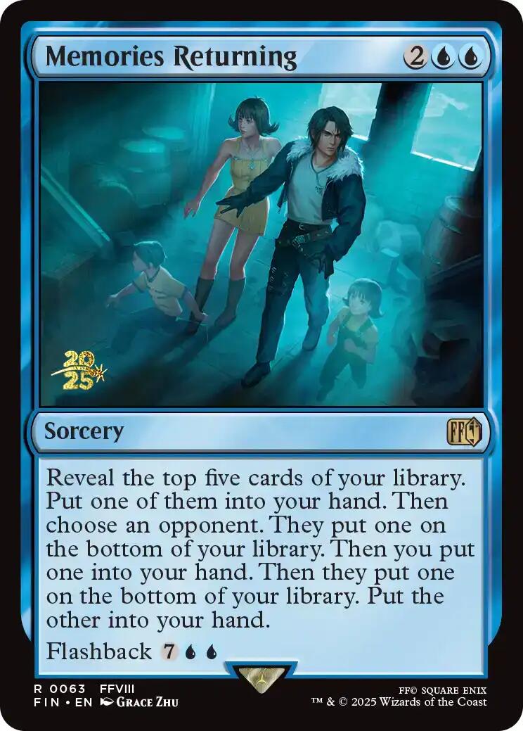 Memories Returning [FINAL FANTASY Prerelease Promo] | The CG Realm