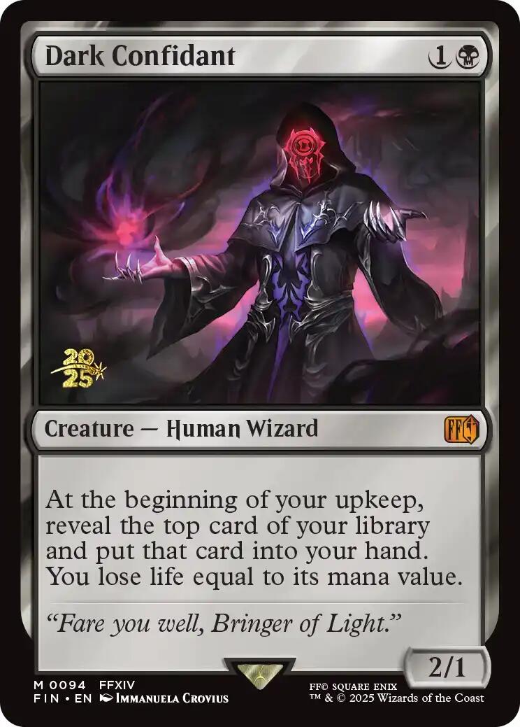 Dark Confidant [FINAL FANTASY Prerelease Promo] | The CG Realm