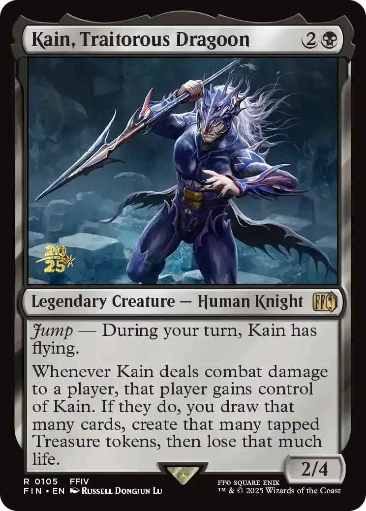 Kain, Traitorous Dragoon [FINAL FANTASY Prerelease Promo] | The CG Realm