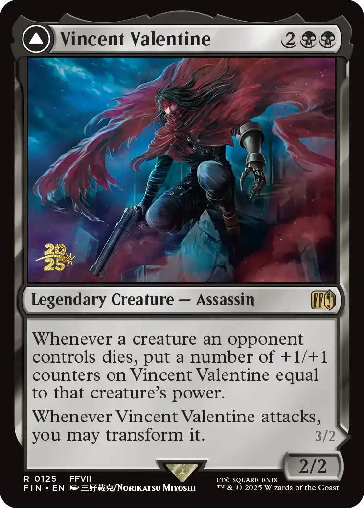 Vincent Valentine // Galian Beast [FINAL FANTASY Prerelease Promo] | The CG Realm