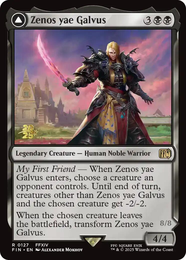 Zenos yae Galvus // Shinryu, Transcendent Rival [FINAL FANTASY Prerelease Promo] | The CG Realm